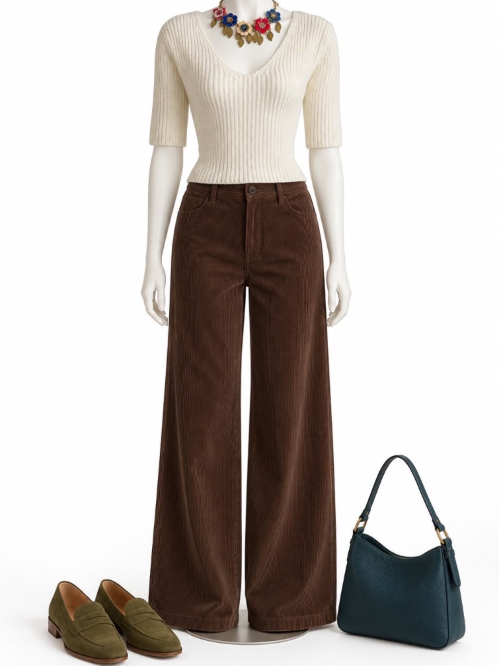 Joe’s Jeans Cream Knit Twist Back Sweater Top Size S